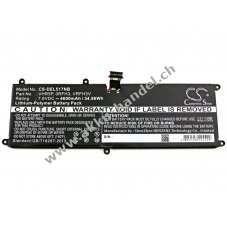 Akku fr Laptop Dell Latitude 11 (5175) / Typ RFH3V