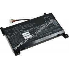 Akku passend fr Laptop HP Omen 17-an005tx, 17-an029ng, Typ TPN-Q195 (12 Pin-Stecker)