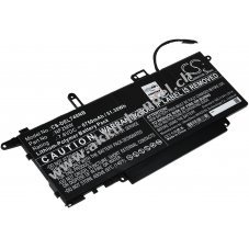 Akku passend fr Laptop Dell Latitude 7400 2-in-1, Latitude 7310 2-in-1, Typ NF2MW