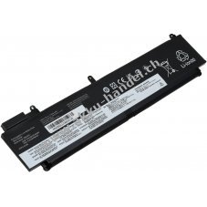 Akku passend fr Laptop Lenovo ThinkPad T470s, T460s, Typ 00HW023 (lange Bauform)