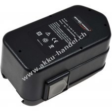 Akku fr AEG Typ System 3000 B18 3000mAh NiMH