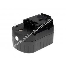 Akku fr Black & Decker Bohrschrauber HP126F3K 3000mAh NiMH