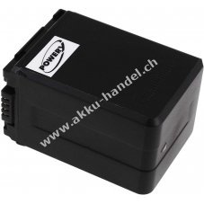 Akku fr Panasonic HDC-DX1 / Typ VW-VBG390