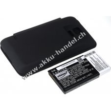 Akku fr Samsung SM-G9009D mit Flip Cover