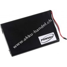 Akku fr Garmin Nvi 2757 / Typ 361-00066-00