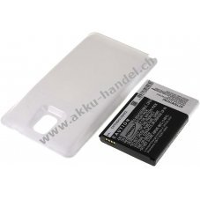 Akku fr Samsung SM-N900 / Typ B800BE 6400mAh Wei