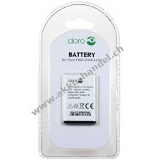 Doro Akku fr Handy Doro 1350, 1360, 1361, 1362, Typ DBP-800B