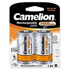 Camelion Ni-MH-Akku HR20 Mono D 2er Blister 7000mAh