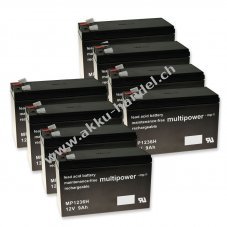 Powery Bleiakku MP1236H fr APC Smart-UPS SUA3000RMXLI3U 9Ah 12V (ersetzt auch 7,2Ah/7Ah)