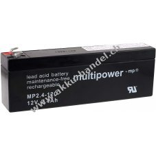 Powery Bleiakku (multipower) MPC2,4-12 ersetzt MP2,4-12C zyklenfest