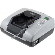 Powery Akku-Ladegert mit USB fr Black & Decker Sge GKC1000L