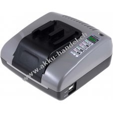 Powery Akku-Ladegert mit USB fr Hitachi Typ EB 2420