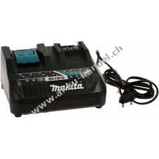 Makita Doppel-Ladegert DC18RE, 198720-9 fr 10,8 / 12V CXT-Akkus & 14,4 / 18V LXT-Akkus Original