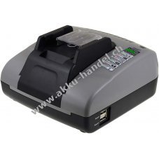 Powery Akku-Ladegert mit USB fr Makita Typ 193352-7