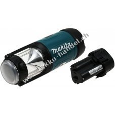 Makita Akku-Lampe ML102 7,2V-10,8V inklusive Typ BL1013 10,8V Akku