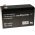 Powery Bleiakku MP1236H fr USV APC Power Saving Back-UPS BE550G-GR 9Ah 12V ersetzt 7,2Ah 7Ah